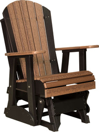 LuxCraft 2' Adirondack Outdoor Glider Chair