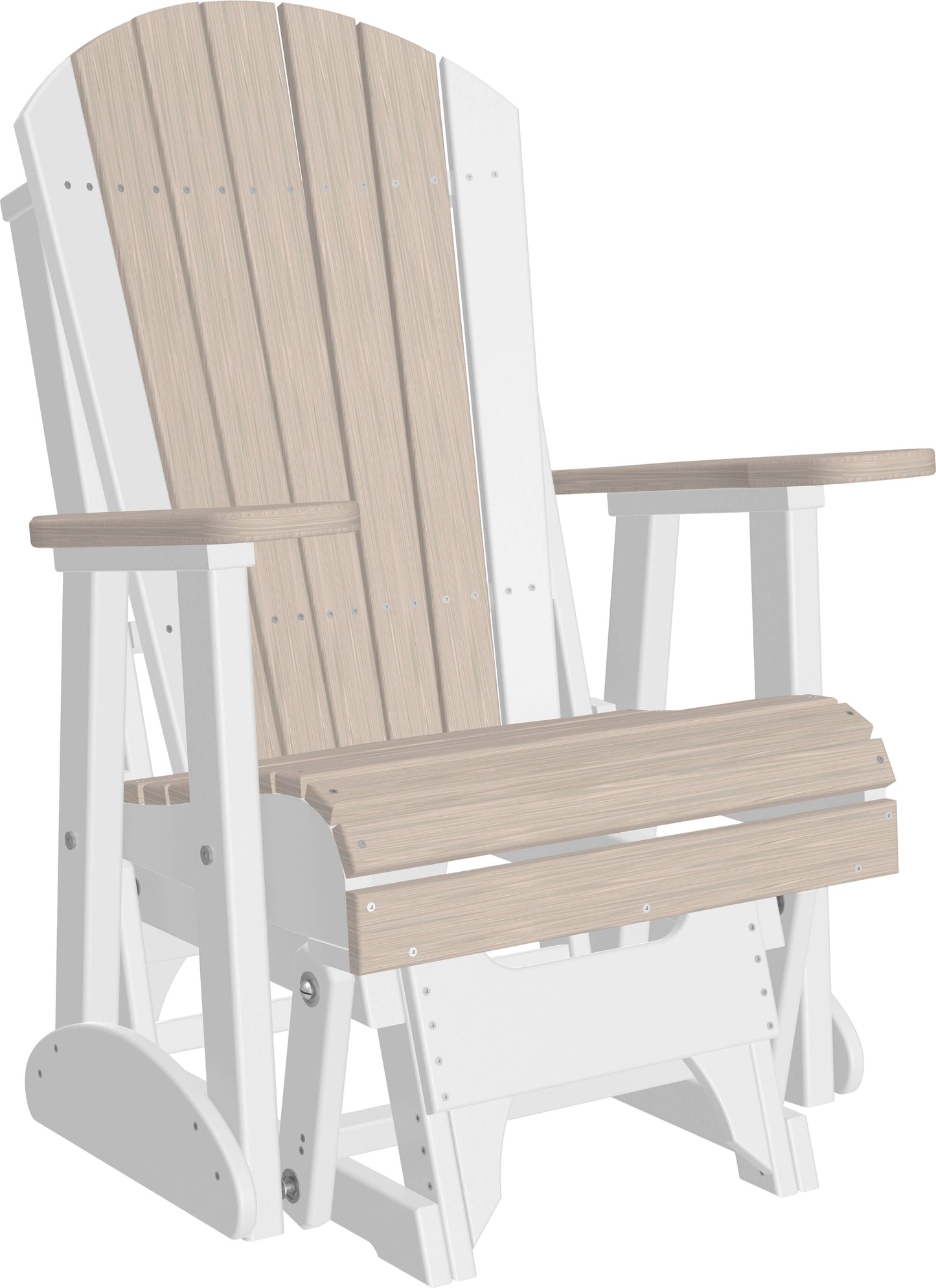 LuxCraft 2' Adirondack Glider Chair