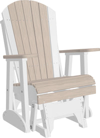 LuxCraft 2' Adirondack Outdoor Glider Chair