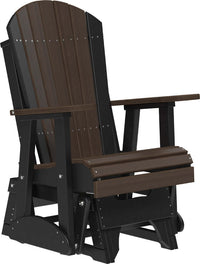 LuxCraft 2' Poly Adirondack Glider Chair