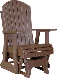 LuxCraft 2' Adirondack Outdoor Glider Chair