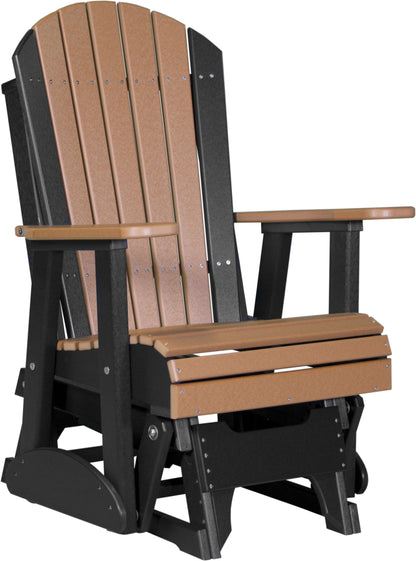 LuxCraft 2' Adirondack Glider Chair