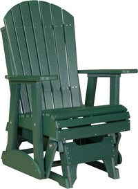 LuxCraft 2' Adirondack Outdoor Glider Chair