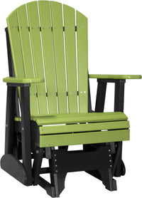 LuxCraft 2' Adirondack Outdoor Glider Chair