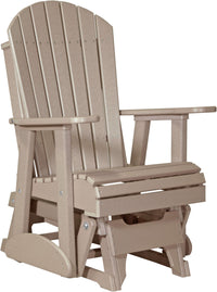 LuxCraft 2' Adirondack Outdoor Glider Chair