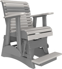 LuxCraft 2' Plain Outdoor Balcony Glider Chair