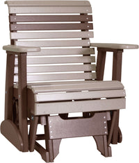 LuxCraft 2' Plain Outdoor Glider