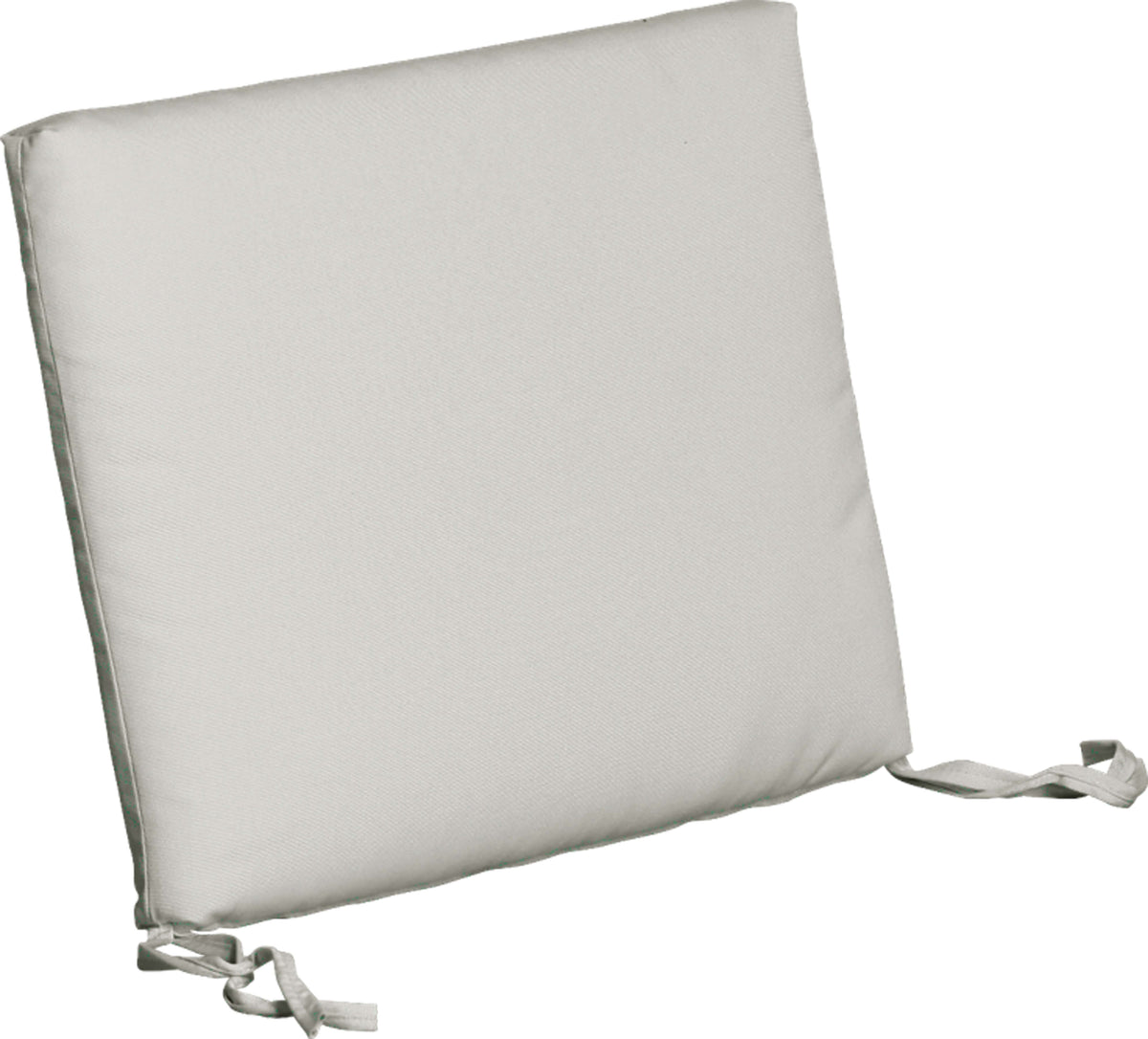 LuxCraft 2' Outdoor Seat Cushions — tie-strap chair attachment, fade-resistant fabric