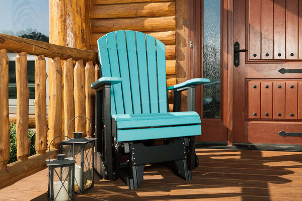 LuxCraft 2' Adirondack Glider Chair