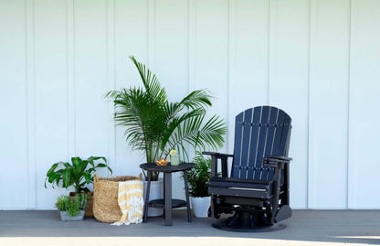 LuxCraft 2' Adirondack Swivel Glider