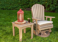 LuxCraft 2' Adirondack Swivel Glider