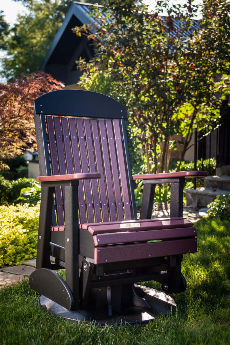 LuxCraft 2' Classic Swivel Glider