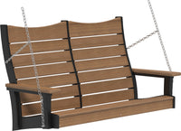 LuxCraft 4' Contour Swing | Outdoor Swing