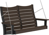 LuxCraft 4' Contour Swing | Outdoor Swing