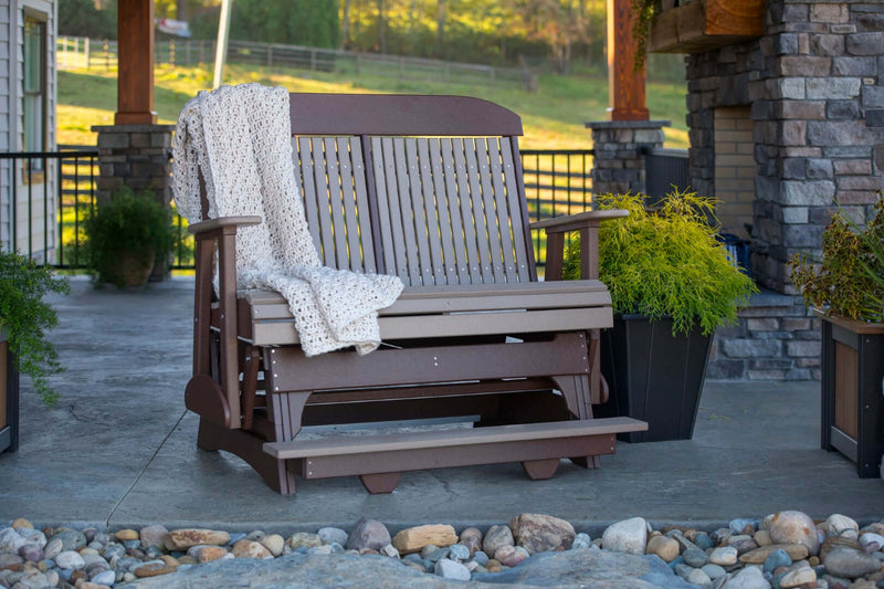 LuxCraft 4' Classic Balcony Glider