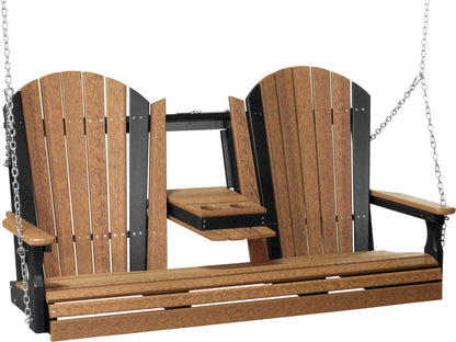 LuxCraft 5' Adirondack Swing