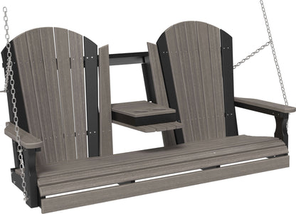 LuxCraft 5' Adirondack Swing