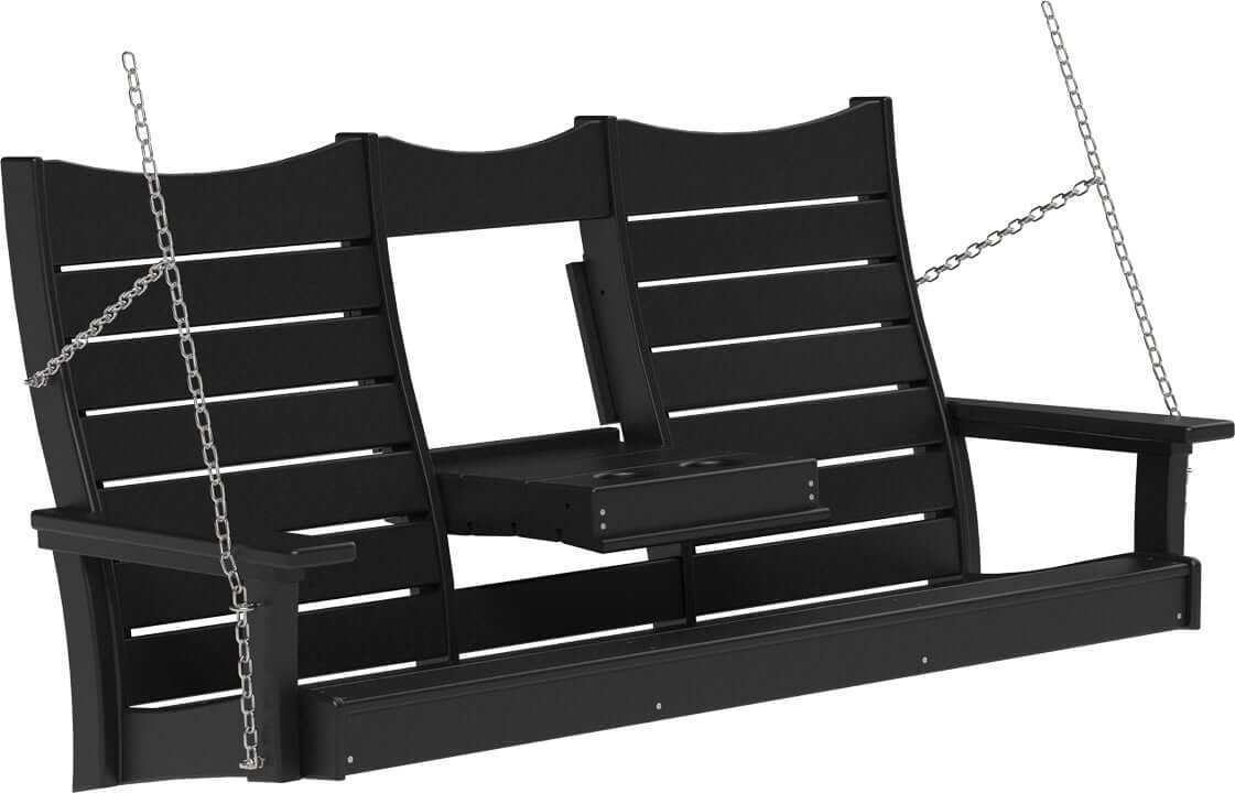 LuxCraft 5' Contour Outdoor Swing