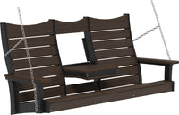 LuxCraft 5' Contour Swing | Outdoor Swing