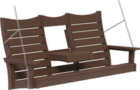 LuxCraft 5' Contour Swing | Outdoor Swing