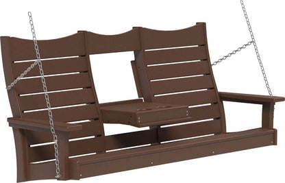 LuxCraft 5' Contour Outdoor Swing