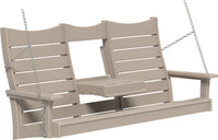 LuxCraft 5' Contour Swing | Outdoor Swing