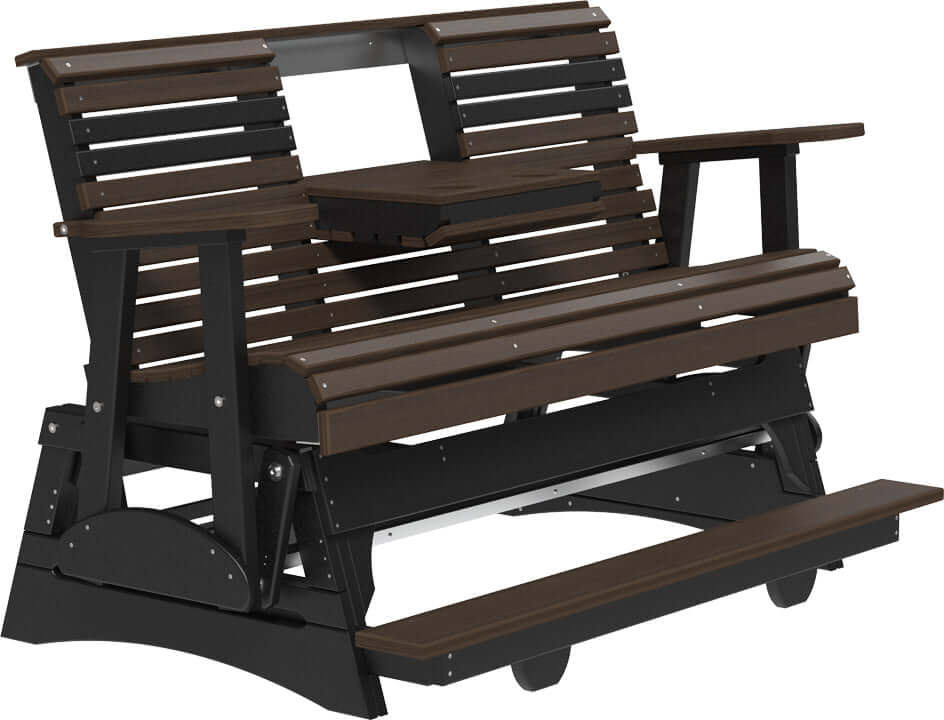 LuxCraft 5' Plain Balcony Glider
