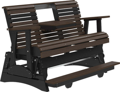 LuxCraft 5' Plain Balcony Glider