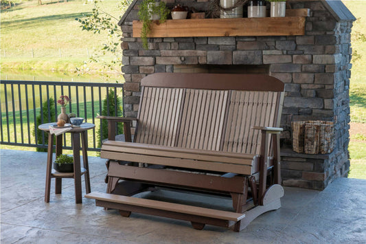 LuxCraft 5' Classic Balcony Glider
