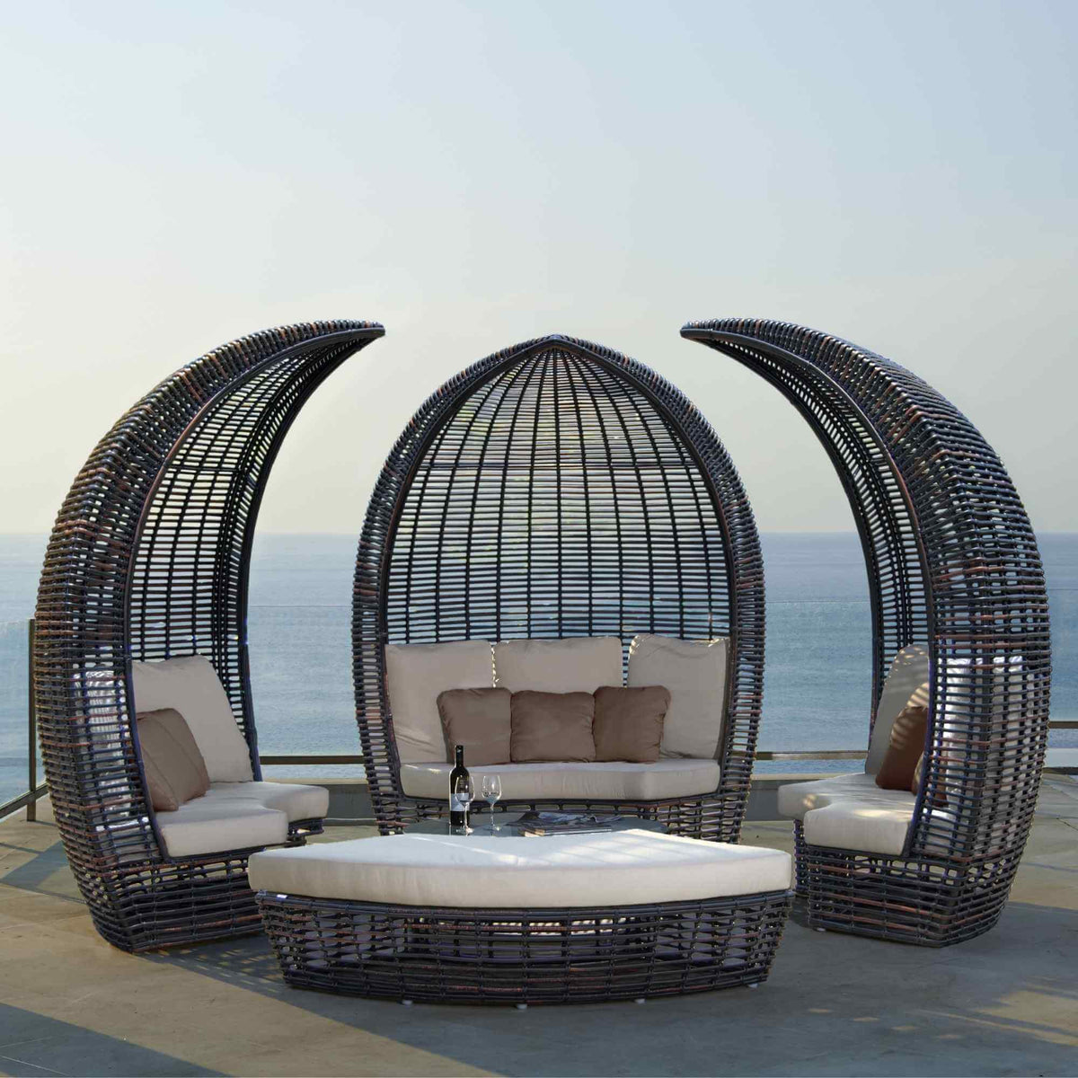 Halo Daybed with Sunbrella Cushions (view 1)