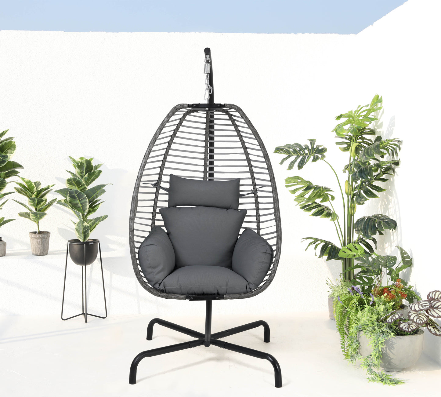 Spectrum Hanging Chair with Stand