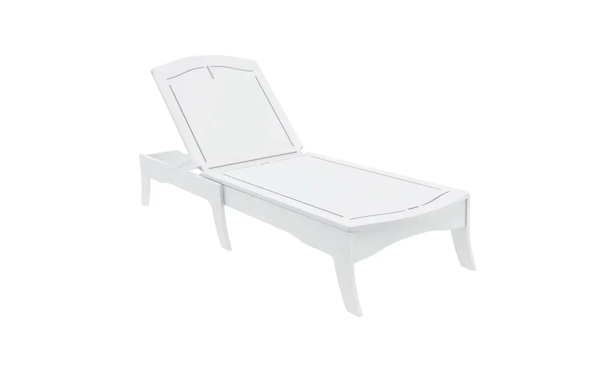 Ledge Lounger Legacy Chaise is available in a variety of vibrant colors, it features five adjustable reclining positions to ensure personalized comfort.
