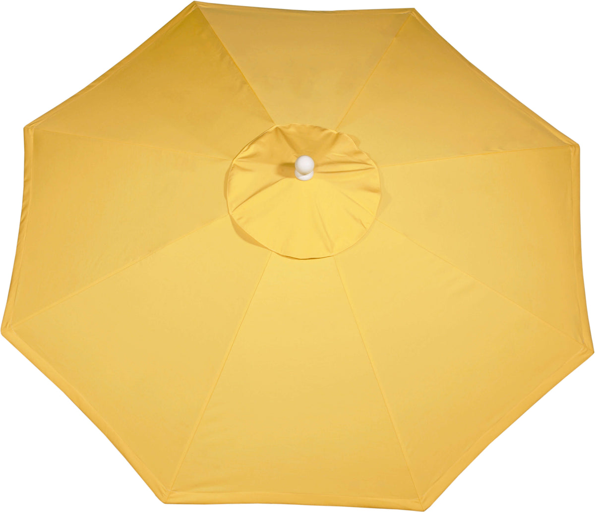 LuxCraft 9' Aluminum Patio Umbrella — Sunbrella outdoor fabric, weather-resistant cover