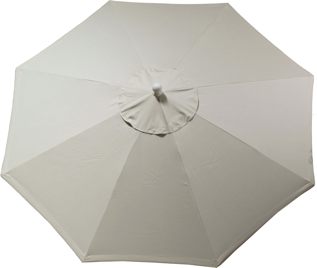 LuxCraft 9' Aluminum Patio Umbrella — Sunbrella outdoor fabric, mildew-resistant fill