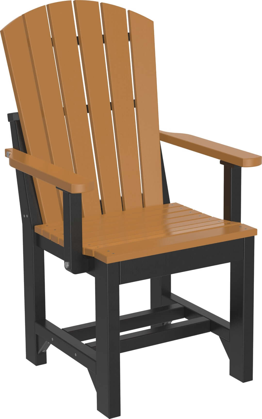 LuxCraft Adirondack Outdoor Dining Arm Chair