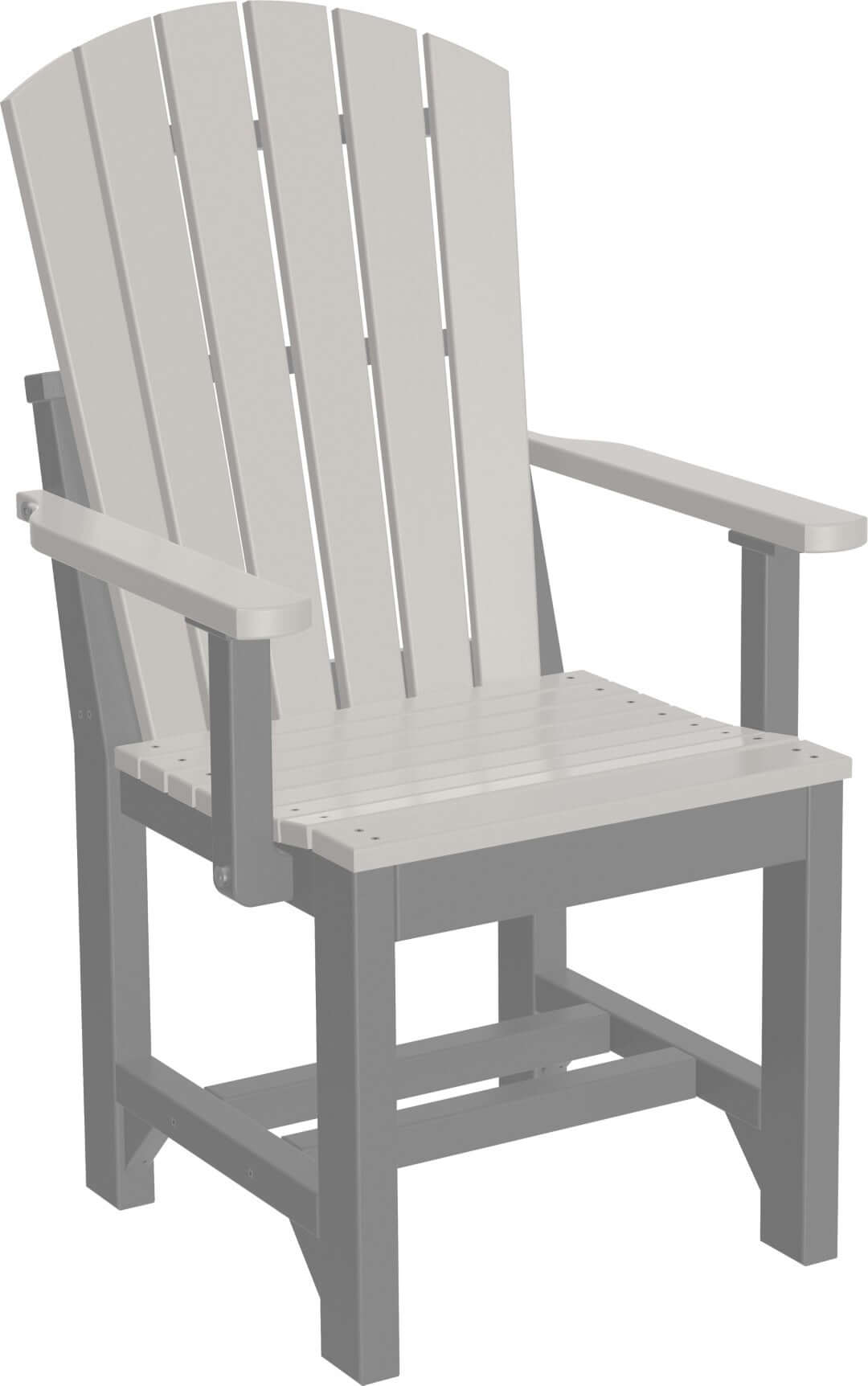 LuxCraft Adirondack Outdoor Dining Arm Chair