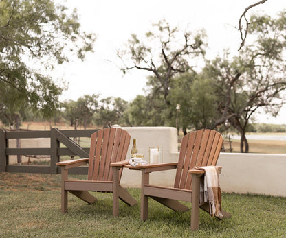 Berlin Gardens Comfo Back Folding Adirondack Chair lifestyle 3
