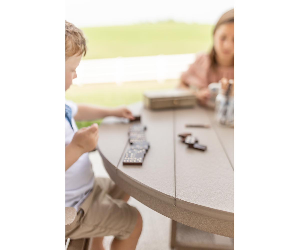 Berlin Gardens Kids 38″ Round Table lifestyle 4