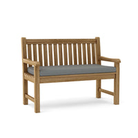 Anderson Teak Classic 2-Seater Outdoor Teak Wood Bench