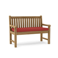 Anderson Teak Classic 2-Seater Outdoor Teak Wood Bench