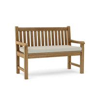 Anderson Teak Classic 2-Seater Outdoor Teak Wood Bench