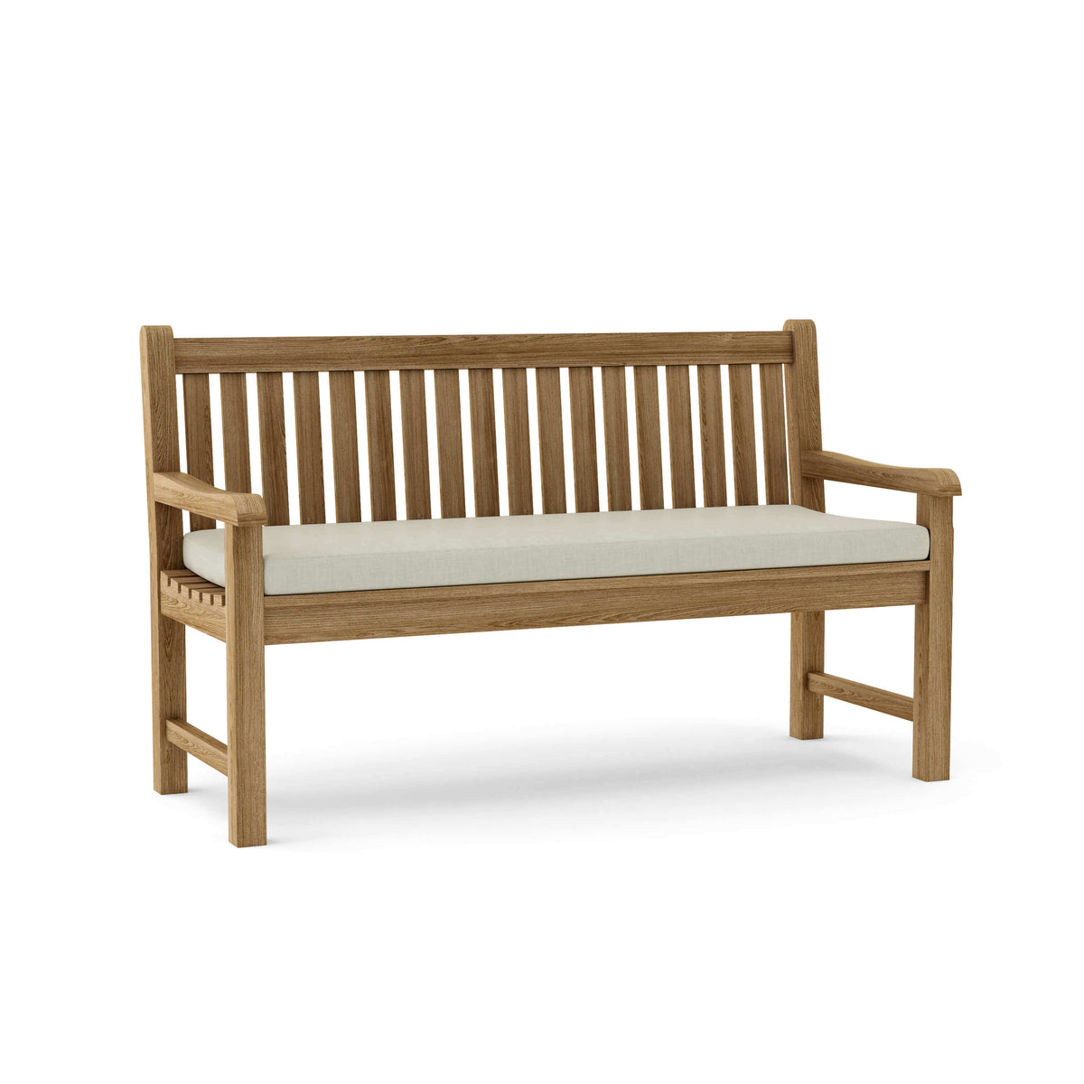 Anderson Teak Classic 3-Seater Outdoor Teak Wood Bench