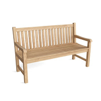 Anderson Teak Classic 3-Seater Outdoor Teak Wood Bench