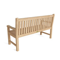 Anderson Teak Classic 3-Seater Outdoor Teak Wood Bench