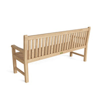 Anderson Teak Classic 4-Seater Outdoor Teak Wood Bench
