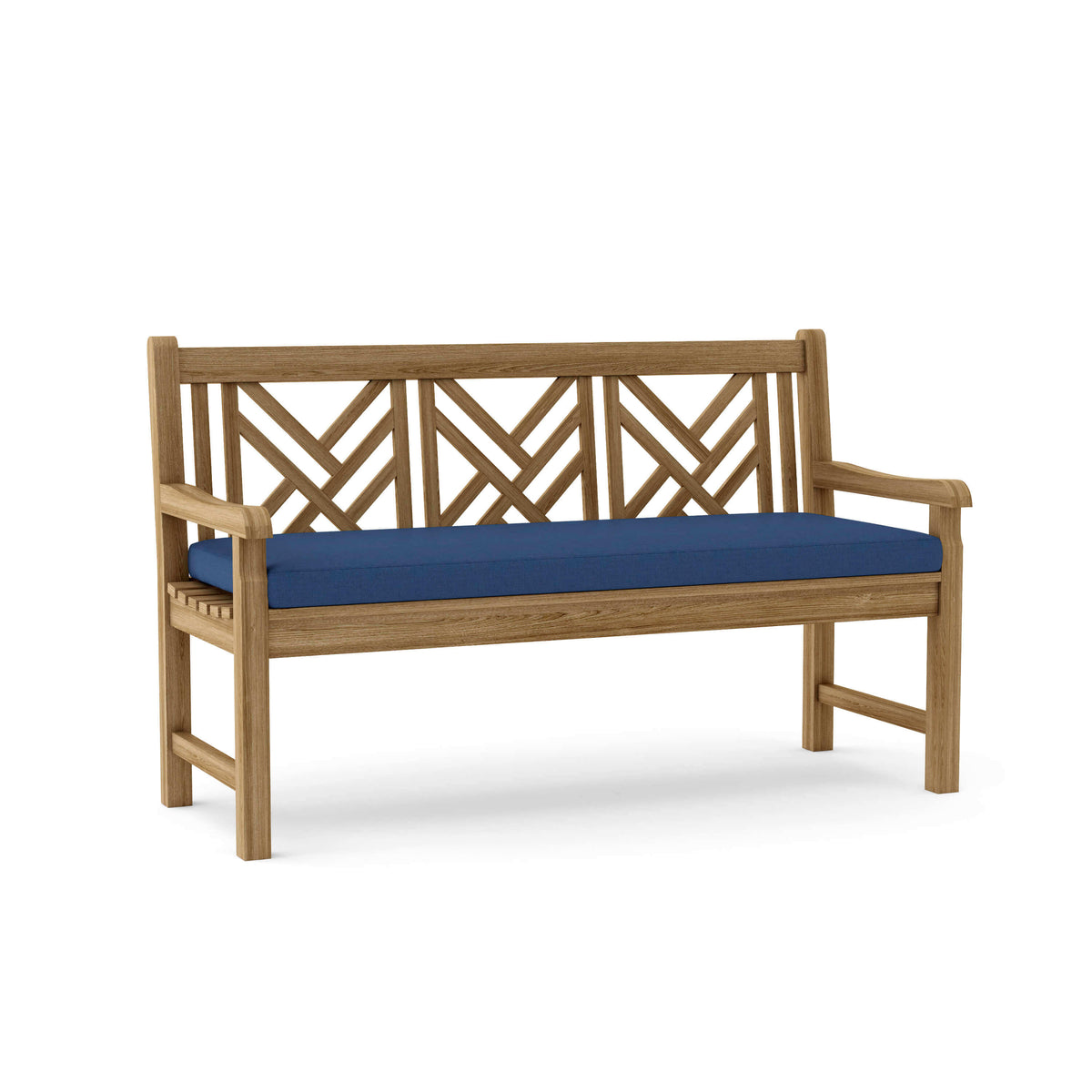 Anderson Teak Vilano 3-Seater Outdoor Wood Bench