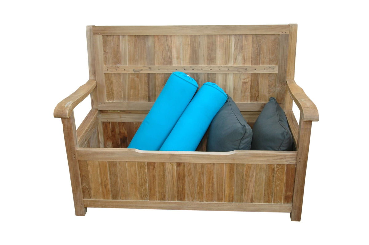 Anderson Teak Outdoor Storage Bench