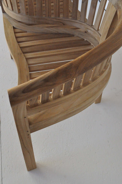 Anderson Teak Curve Love Seat Bench