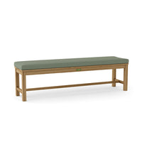 Anderson Teak 4-Seater Backless Outdoor Teak Wood Bench