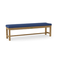 Anderson Teak 4-Seater Backless Outdoor Teak Wood Bench